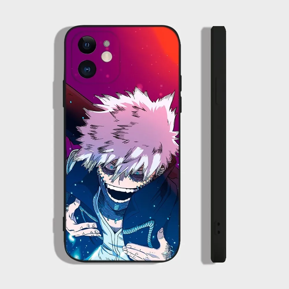 Dabi Touya Todoroki Phone Case For iPhone 16,15,14,13,12,11 Plus,Pro,Max,XR,XS,X,7,8 Plus,SE,Mini Silicone Soft