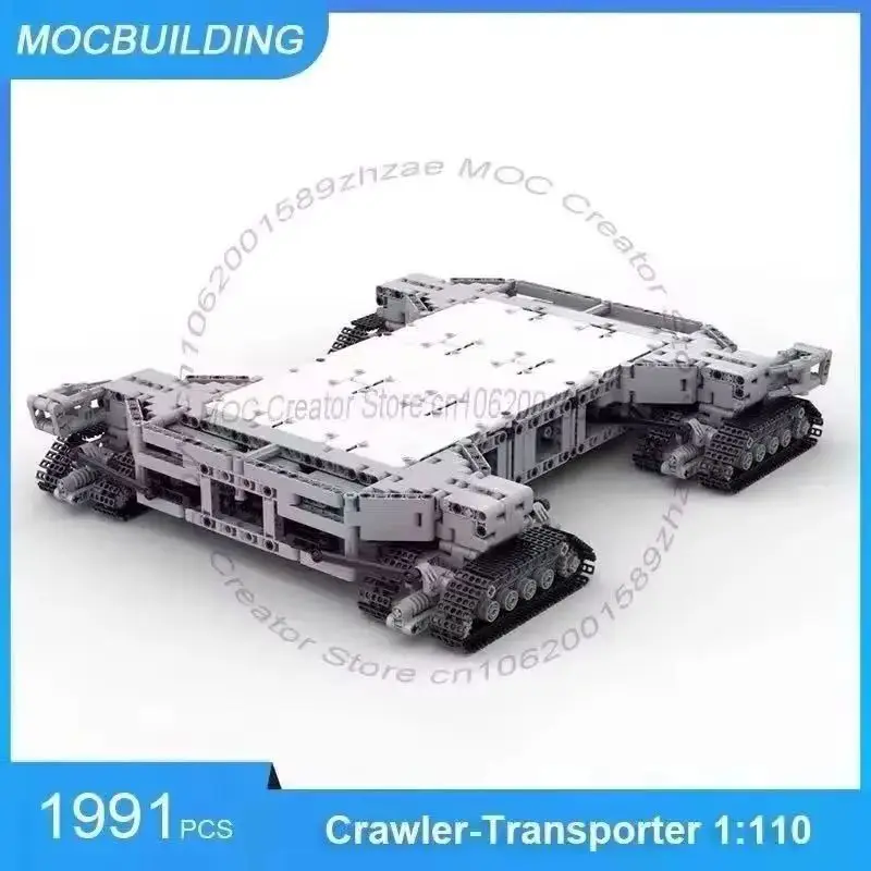 

[C+] Crawler-Transporter 1:110 (Saturn V Scale) MOC Building Blocks DIY Assemble Bricks Model Educational Toys Gifts 1991PCS