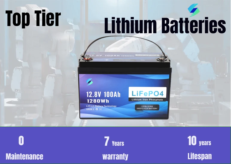 Picture 7: Marine RV 12v Volt Lithium Ion Batteries Supplier Lifepo4 Battery 12v 100ah