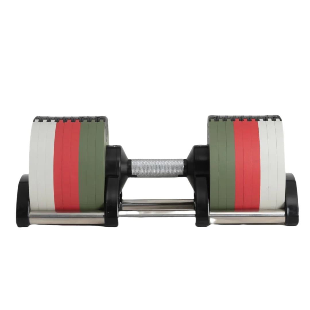 

Adjustable Plating Free Weight Dumbbells Adjustable Dumbbells 32 kg 2 Incremental Dumbbells Fitness Equipment for Men and Women
