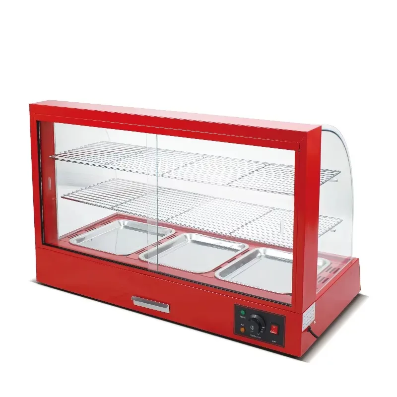 Electric Food Warmer Display Showcase for Sale Electric Display Cabinet Food Insulation Display Cabinet