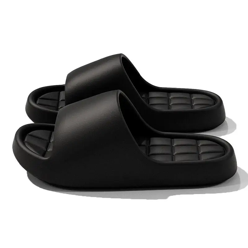 Couple's Lightweight EVA Indoor Slippers Summer 2026 Plus Size 45 Soft Home Slippers Non Slip Bathroom Shower Slides for Women view 6
