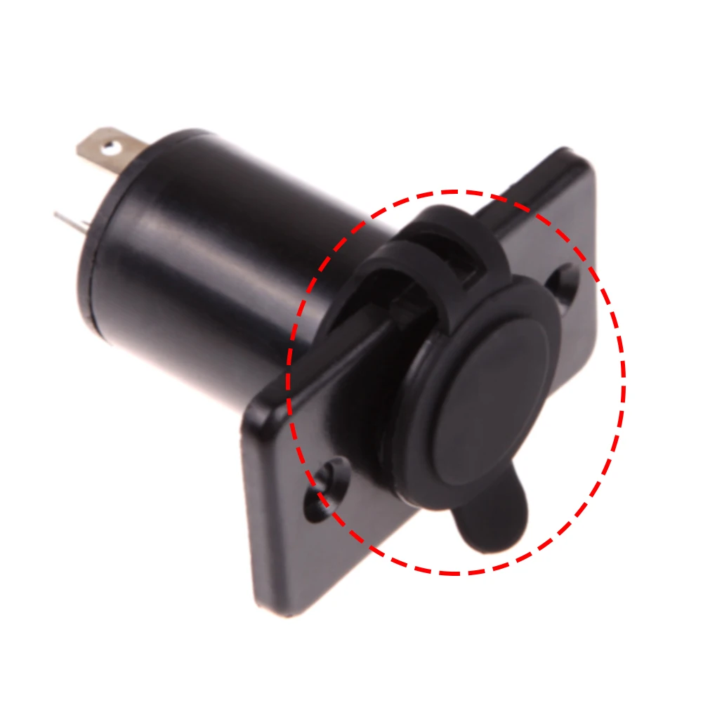 Okrągła osłona przeciwpyłowa o średnicy 30 mm do podwójnego adaptera ładowarki samochodowej/motocyklowej USB