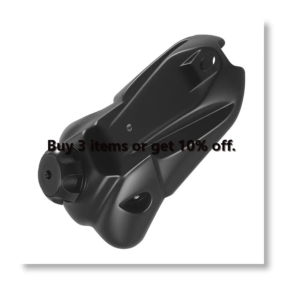 ●Motorcycle Fuel Tank for 125Cc 150Cc Pit Pro Trail Dirt Bike Black Gas Petrol Fuel Tanks with Cap New Minimotor Motocross