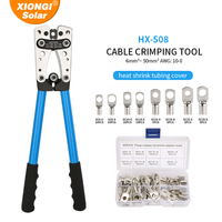 Crimping Pliers Tube Terminal Crimper Hex Crimp Tool Multitool Battery Cable Lug Cable Hand Tools HX-50B 6-50mm² AWG 10-0