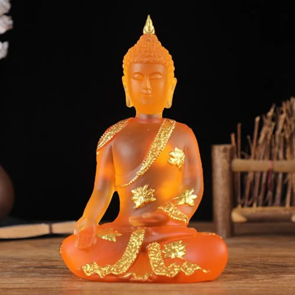 

Resin Sitting Buddha Statue Creative Ornament Southeast Asian Resin Buddha Figurine Buddha Buddha Sculpture Home