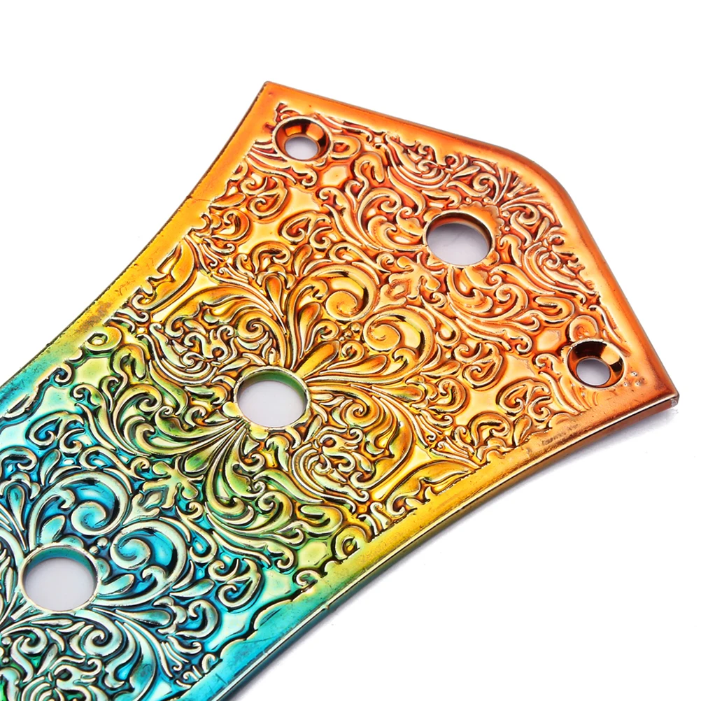 

Guitar Iron Bass Protective Cover Neck Plate Pad Parts Electric Vintage Bridge Control for Accessories