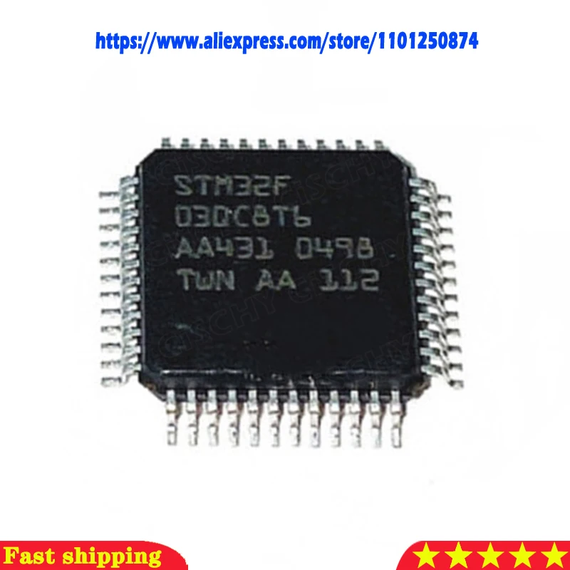 

STM32F303CBT6 STM32F303CCT6 STM32F303K6T6 STM32F303R8T6 STM32F303RBT6 STM32F303RCT6 STM32F303RDT6 STM32F303RET6 STM32F303K8T6