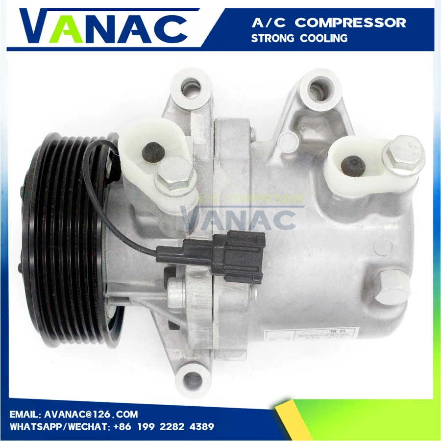 CAR A/C Compressor for Nissan Note Micra 1.2i HR12DE 10-2019 926003VA5B 926003VA1D 926003VA0D 926001HC5A 92600 1HC1A 92600 1HC2A