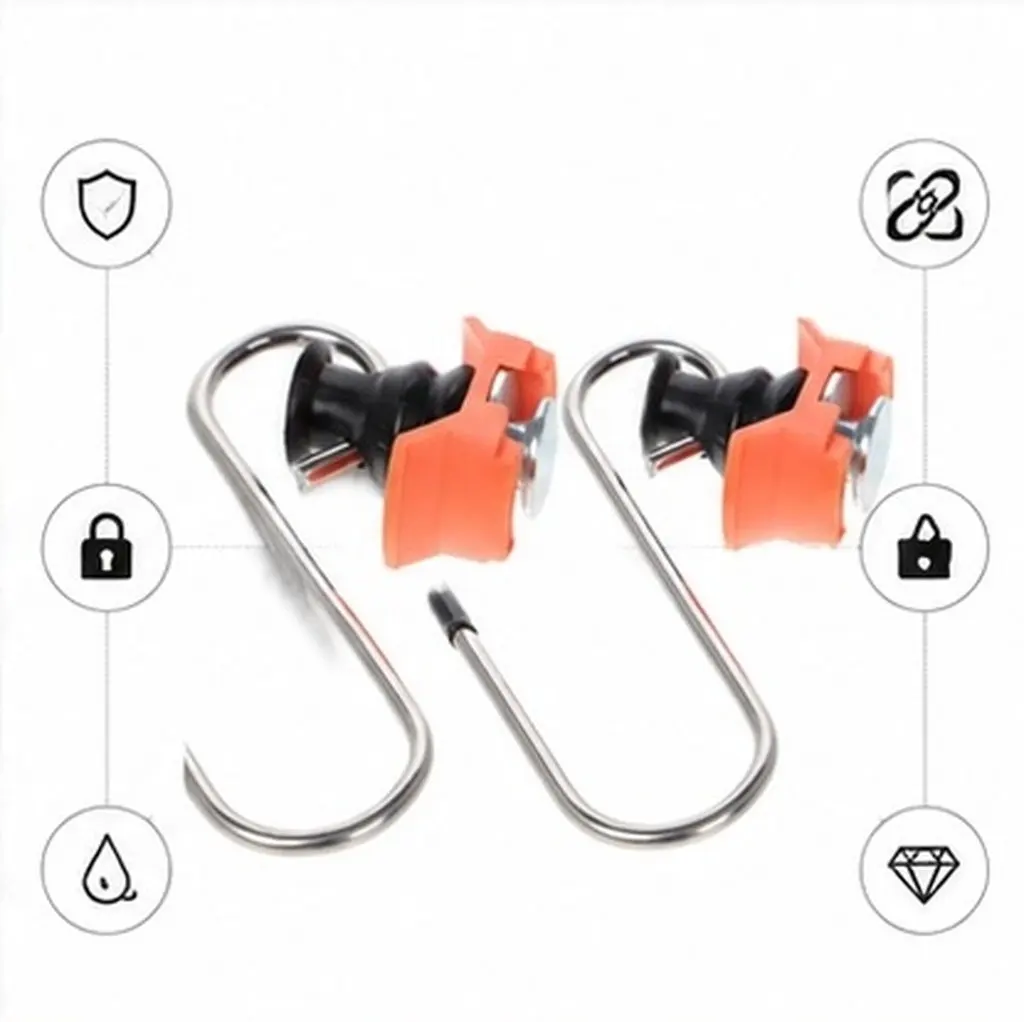 Anchor Point For Pickup Truck Bed Landscaping Rv Lock Buckle Aluminum Rail Fixed Hook Secure Cargo Tie