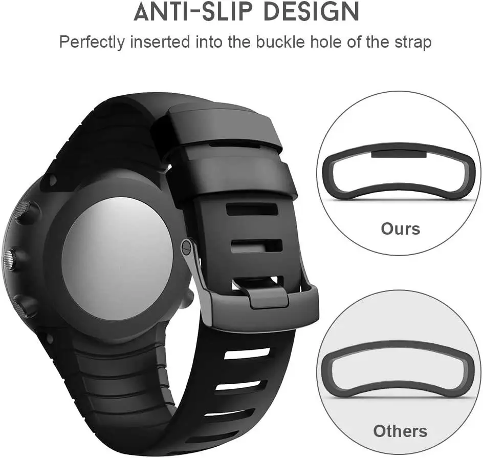 SUUNTO Core-Correa de silicona para reloj, pulsera de repuesto, accesorios de goma