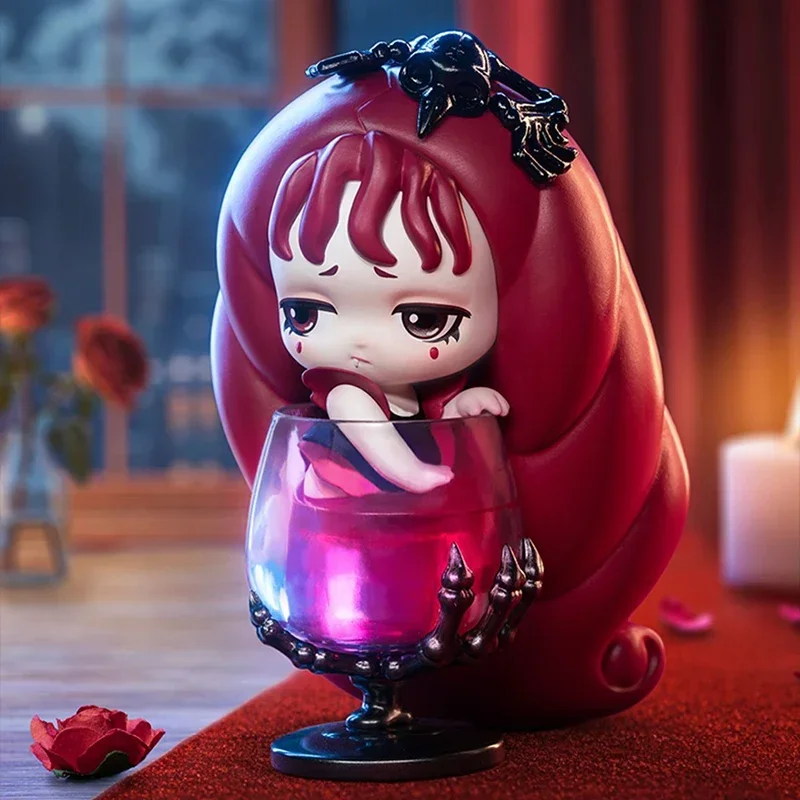 52 لعبة ليليث القرن ماري سلسلة صندوق أعمى اللعب Kawaii أنيمي عمل الشكل كايكسا كاجا مفاجأة صندوق غامض دمى الفتيات