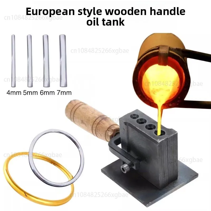 

Bracelet Ring Mold Casting Jewelry Tool Oil Groove Mold Manufacturing Tool