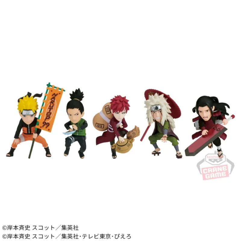 Bandai Anime Naruto WCF NARUTO P99 Vol.1 Pvc Action Figures 70mm Naruto Shippuden Figurine Toys