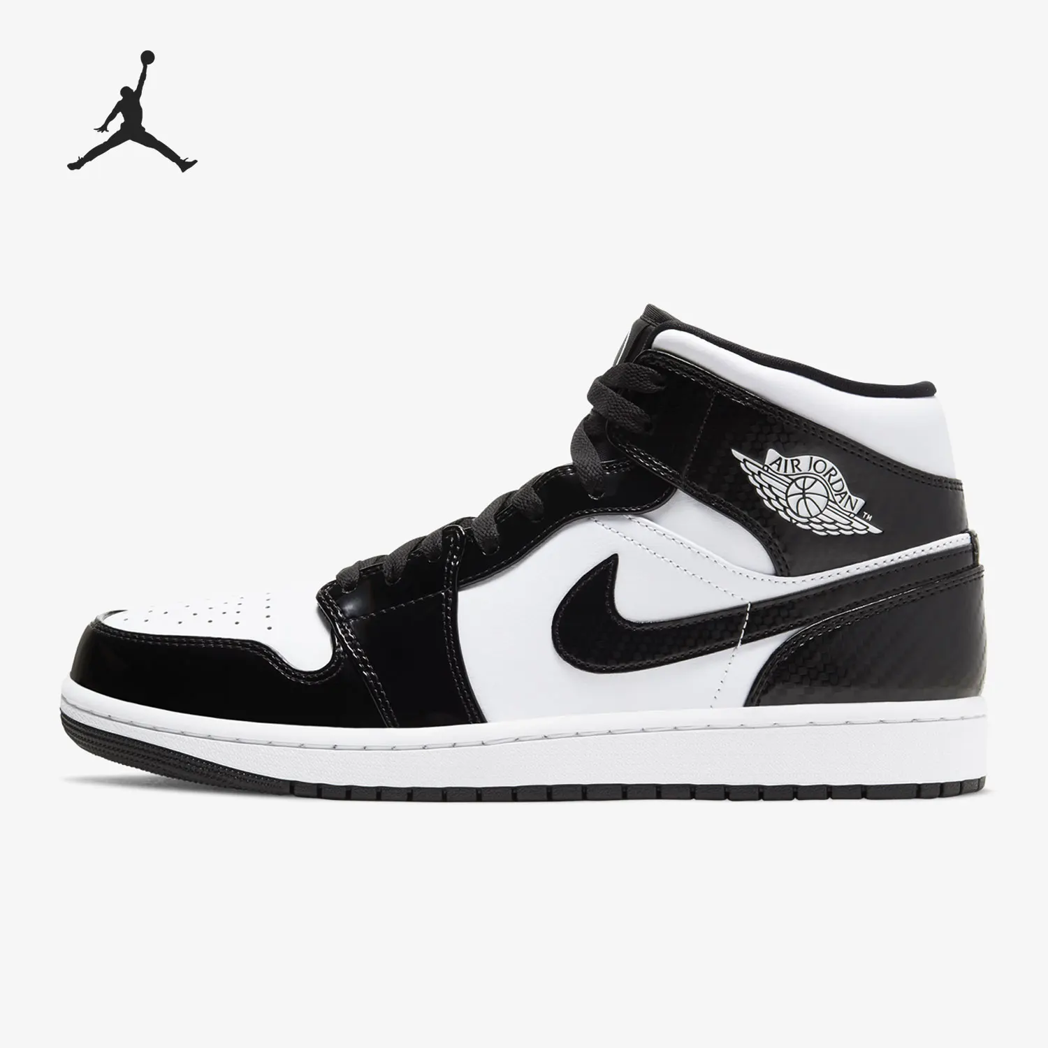 Nike Authentic Air Jordan 1 Mid Men's and Women's Sports Practical Basketball Shoes DD1649-001