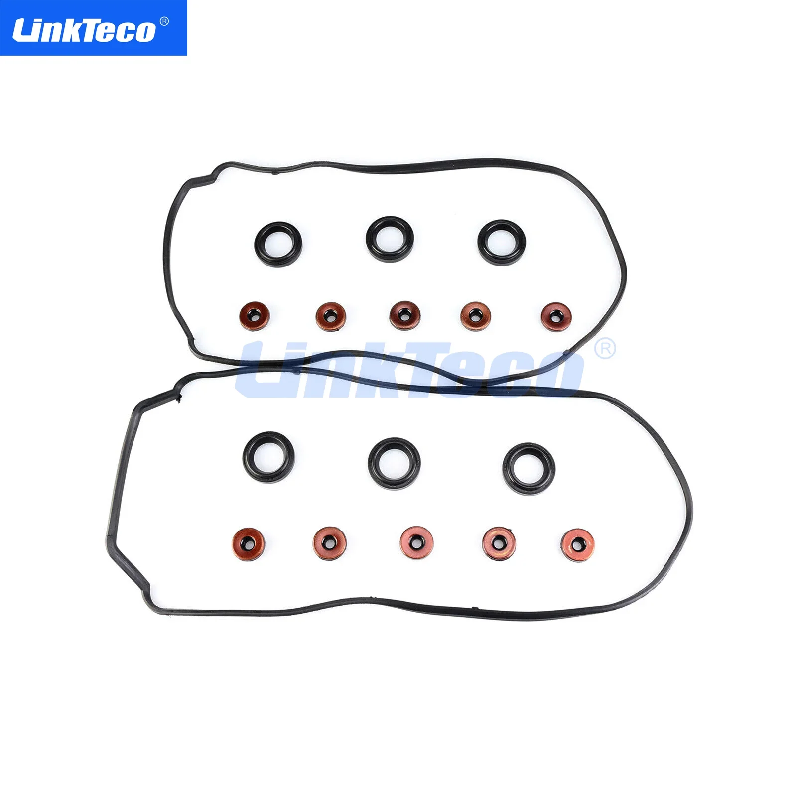 Car Engine Valve Cover Gasket Set for Honda Pilot Accord Odyssey Crosstour Acura RDX MDX TSX ZDX TL 2.4 3.5 3.7 L L4 V6 GAS SOHC