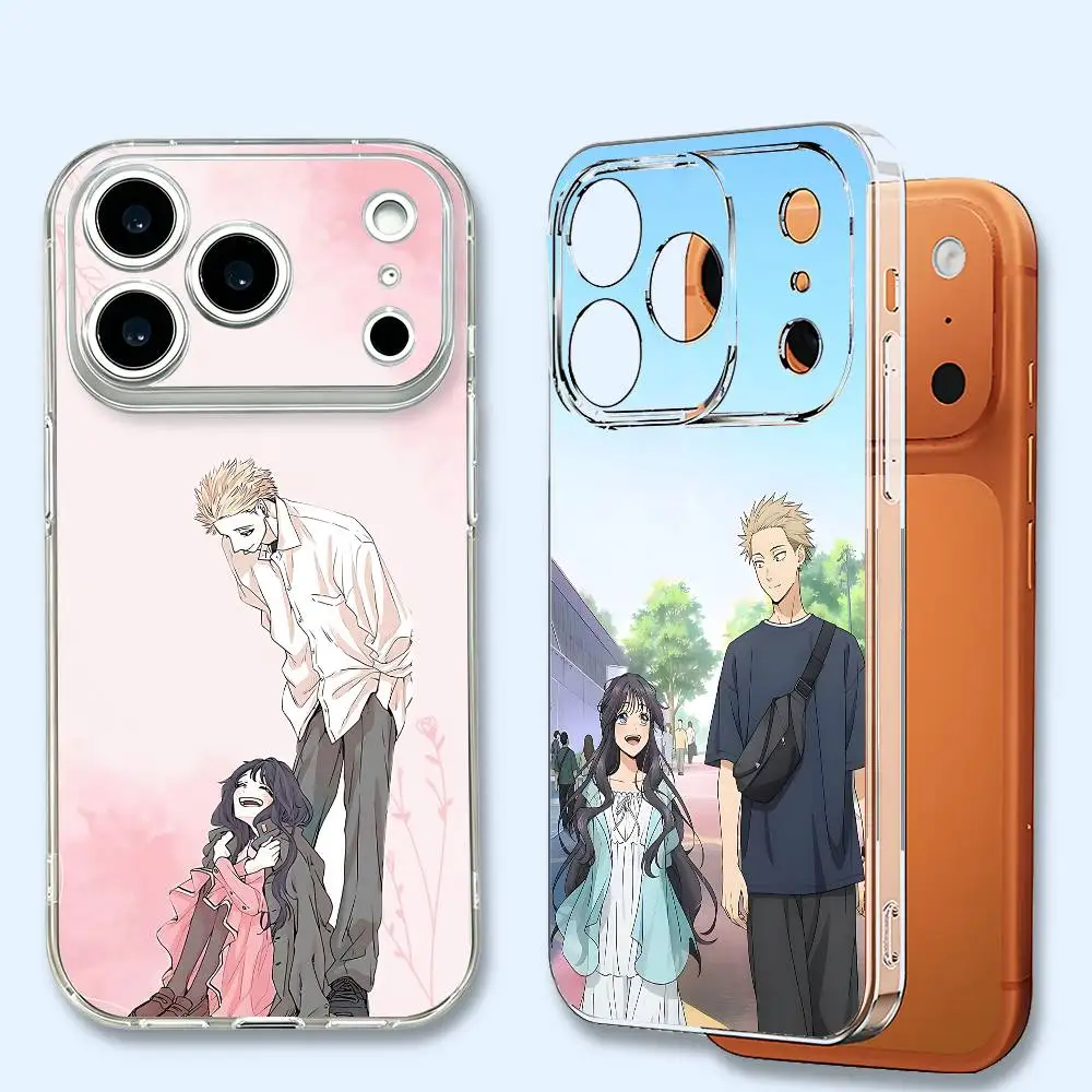 Coque de téléphone transparente F-Fragrant F-Flower B-Blooms Dignity en TPU souple pour iPhone 17 16 15 14 13 12 11 Pro Max E, protection intégrale