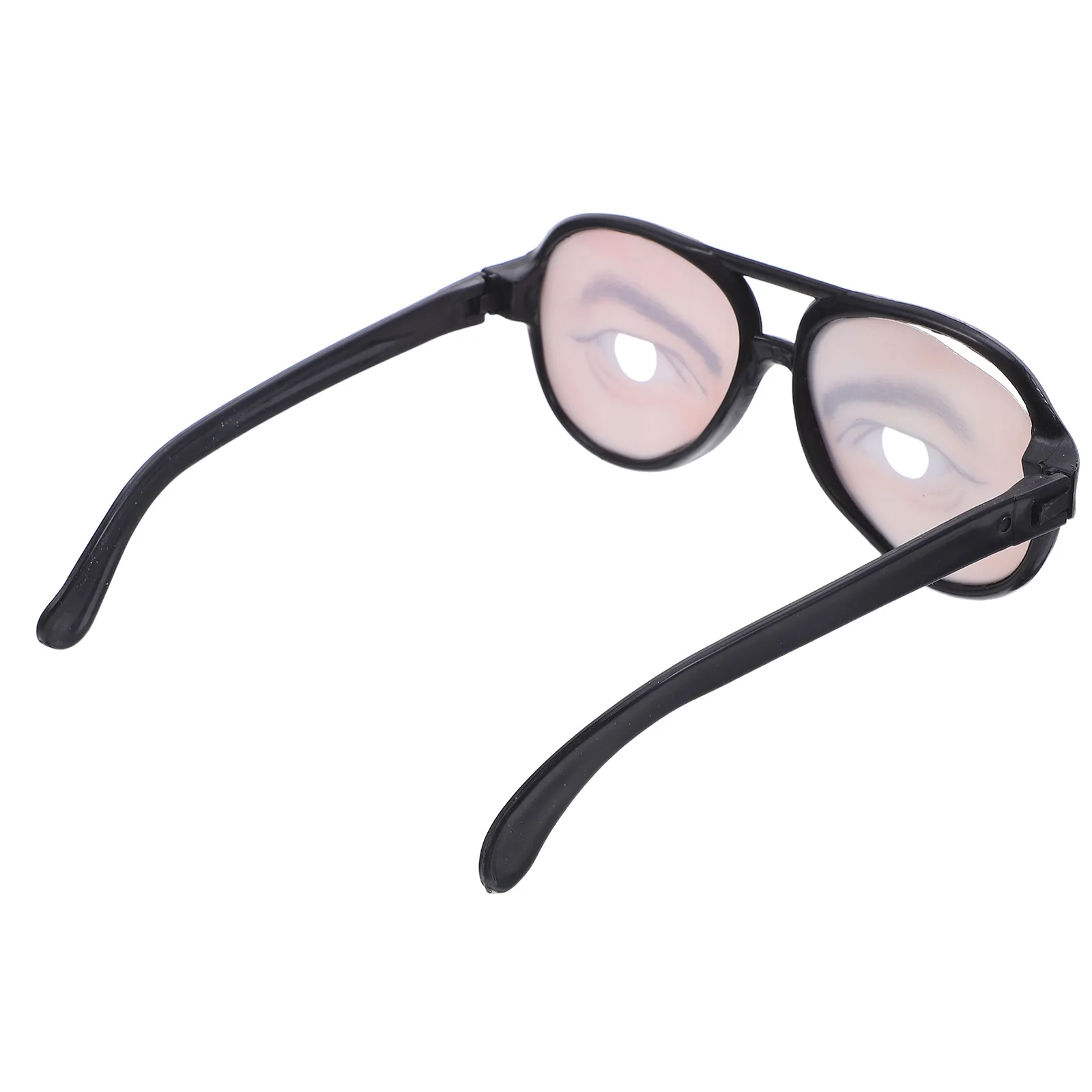 

One Size Big Frame Funny Eyeglasses Prank Glasses For Halloween Party Cosplay Costume Props Cool Lightweight Colorful