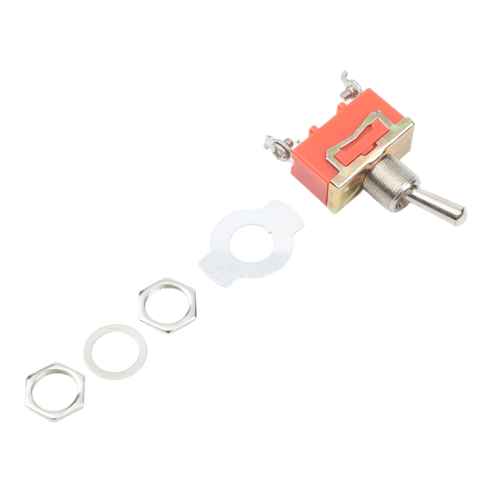 E-TEN1021 SPST Rocker Switch 15A 250V 2 Pin 2 Position On Off for Toggle Switch with Copper Plated Silver Material