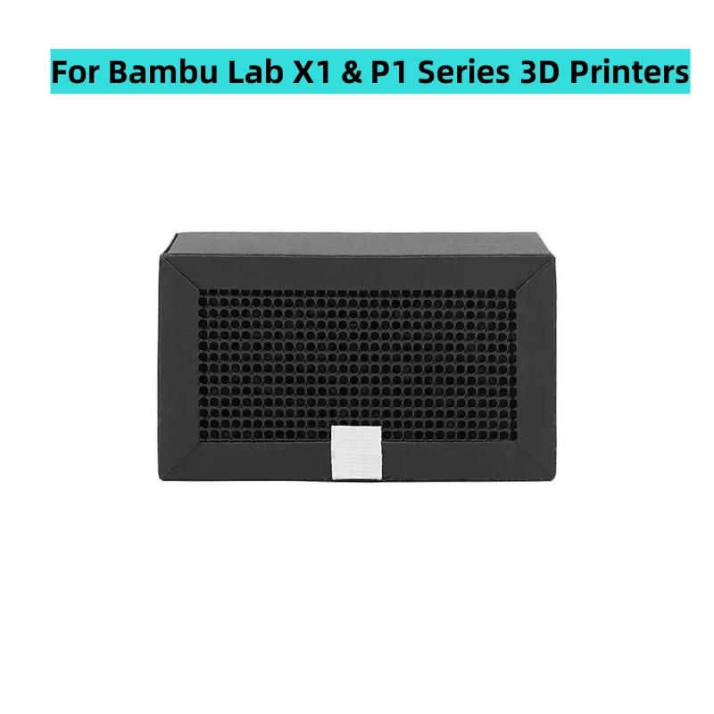 

Bambu Lab Activated Carbon Air Filter, Replacement Part for X1/P1/P2S Series 3D Printers