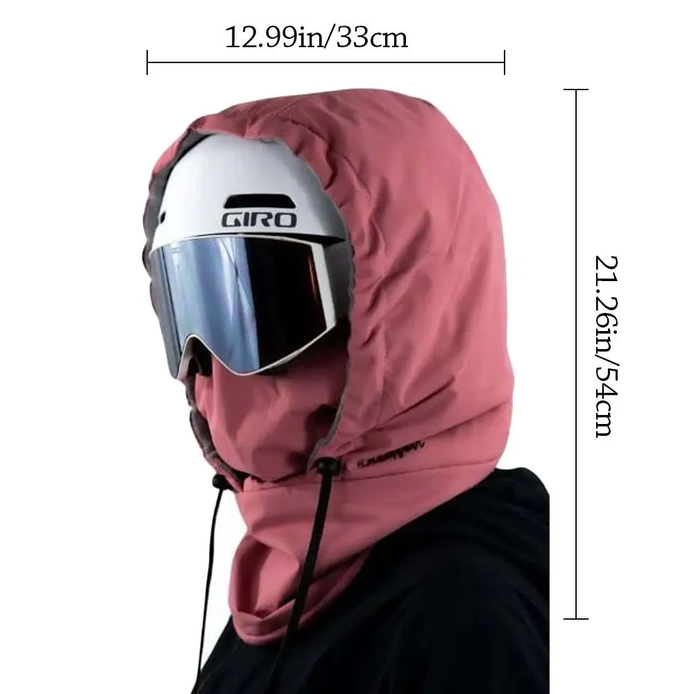 الشتاء أسفل مقنعين القبعات الرباط الباردة واقية وشاح بالاكلافا قبعة للإزالة غطاء الرقبة خفيفة الياقة المدورة وهمية طوق للجنسين #6