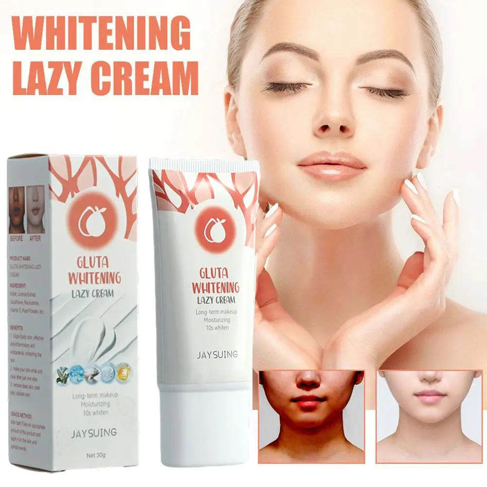 

Whitening Face Cream Firming Moisturizing Lifting Complexion Brighten Skin Tone Rejuvenation Body Repairing Whiten Lazy Cream