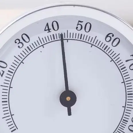 

57mm Diameter Round Hygrometer Mechanical (No Battery) Accurate Durable Hygrometer Indoor Outdoor Humidity Meter with Magnetic