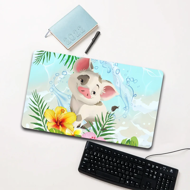 

Disney Moana Hawaiian Style Pig Mouse Pad Large Non-slip Waterproof Desk Mat for Laptop Office