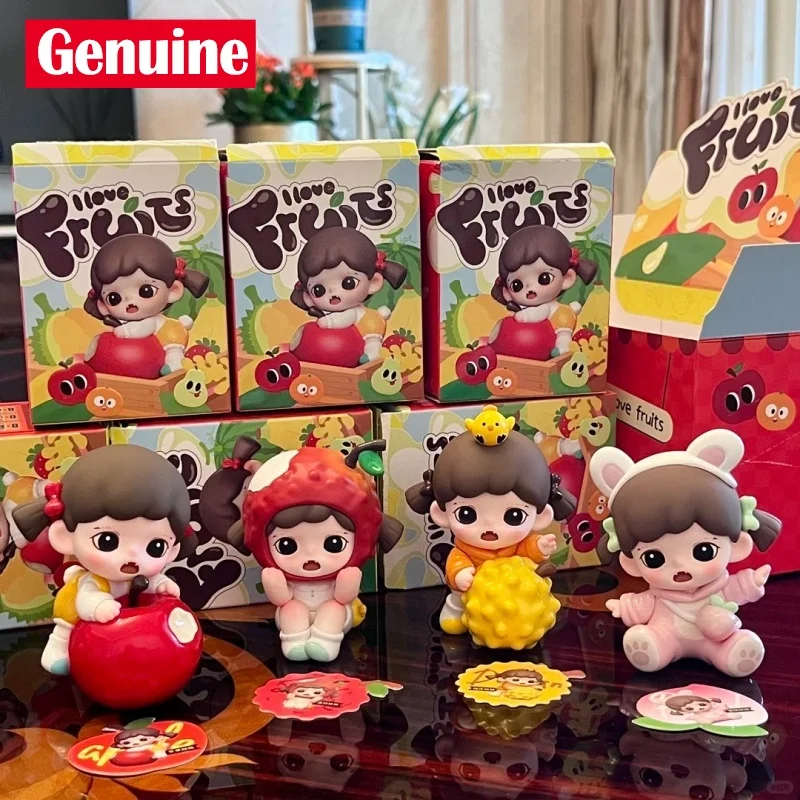 

New Tntspace Baby Zoraa I Love To Eat Fruits Series Blind Box Kawaii Doll Collectible Trendy Toy Figure Surprise Birthday Gift