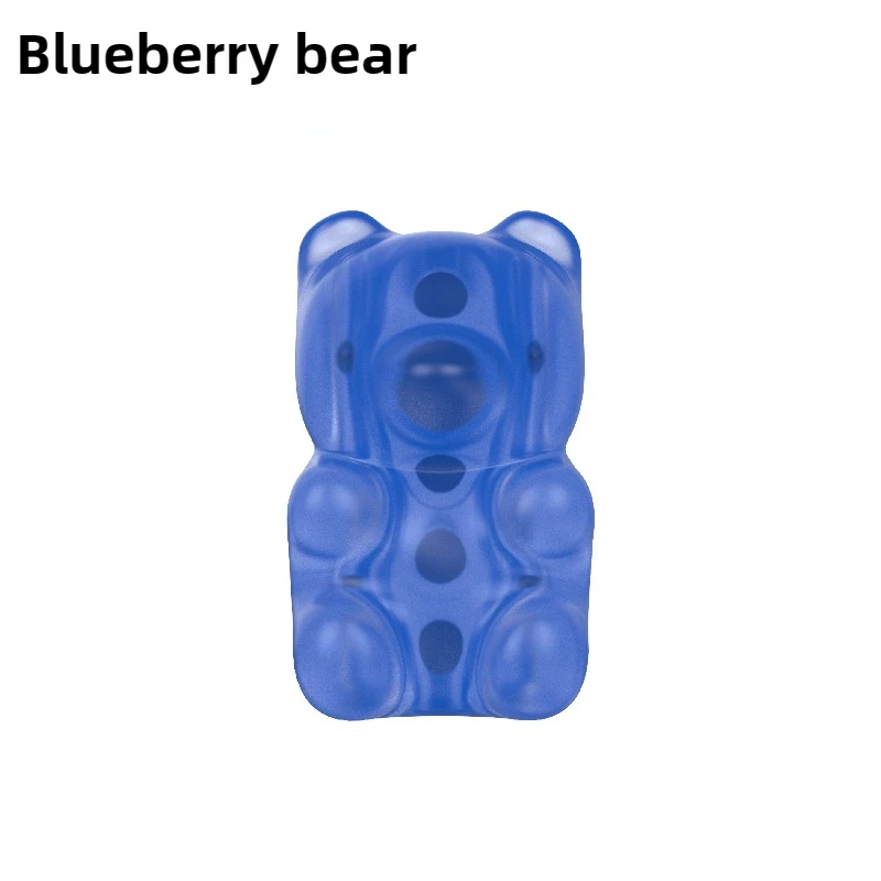 Gummy Bear EDC Magnetic Finger Push Cards Decompression Desktop Toy Gift