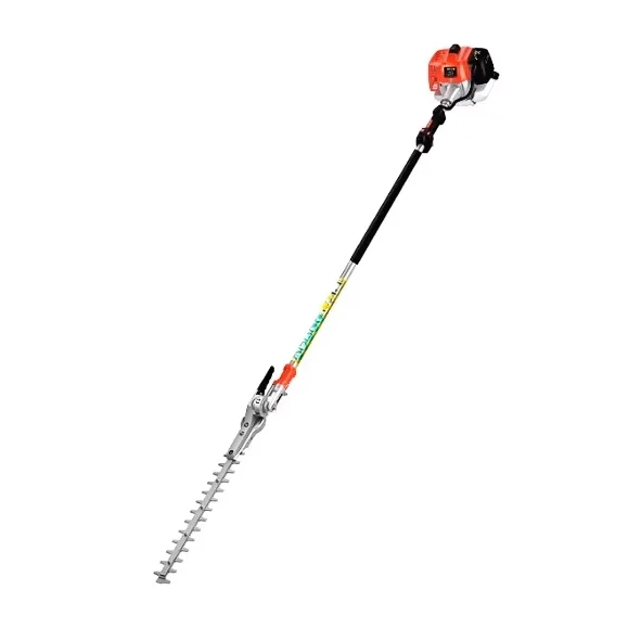 

Industrial Grade Cordless Telescopic Hedge Trimmer High Quality Long Reach CE Pole 2-Stroke for Garden Use DIY