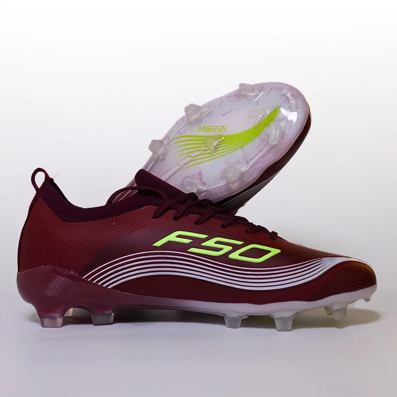 

8532 Mens Soccer Shoes Ultralight Turf Soccer Cleats for Youth Sneakers TF/FG Training Football Boots Chuteira Campo 35-45