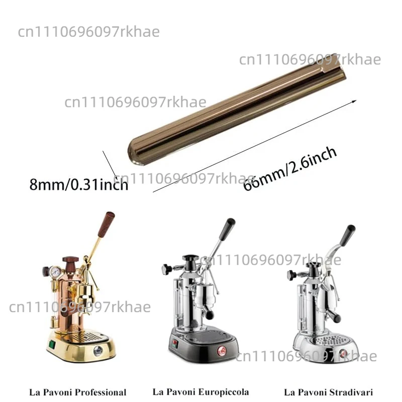 Boquilla de vapor extendida de un solo orificio para la cafetera La Pavoni Lever Europiccola, cafetera profesional Stradivari