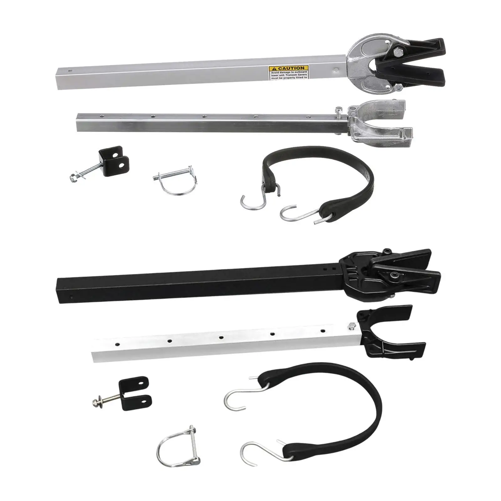 

Adjustable Boat Stern Guard Roller And Trailer Mounts 23-35 Inch Boat Motor Mount