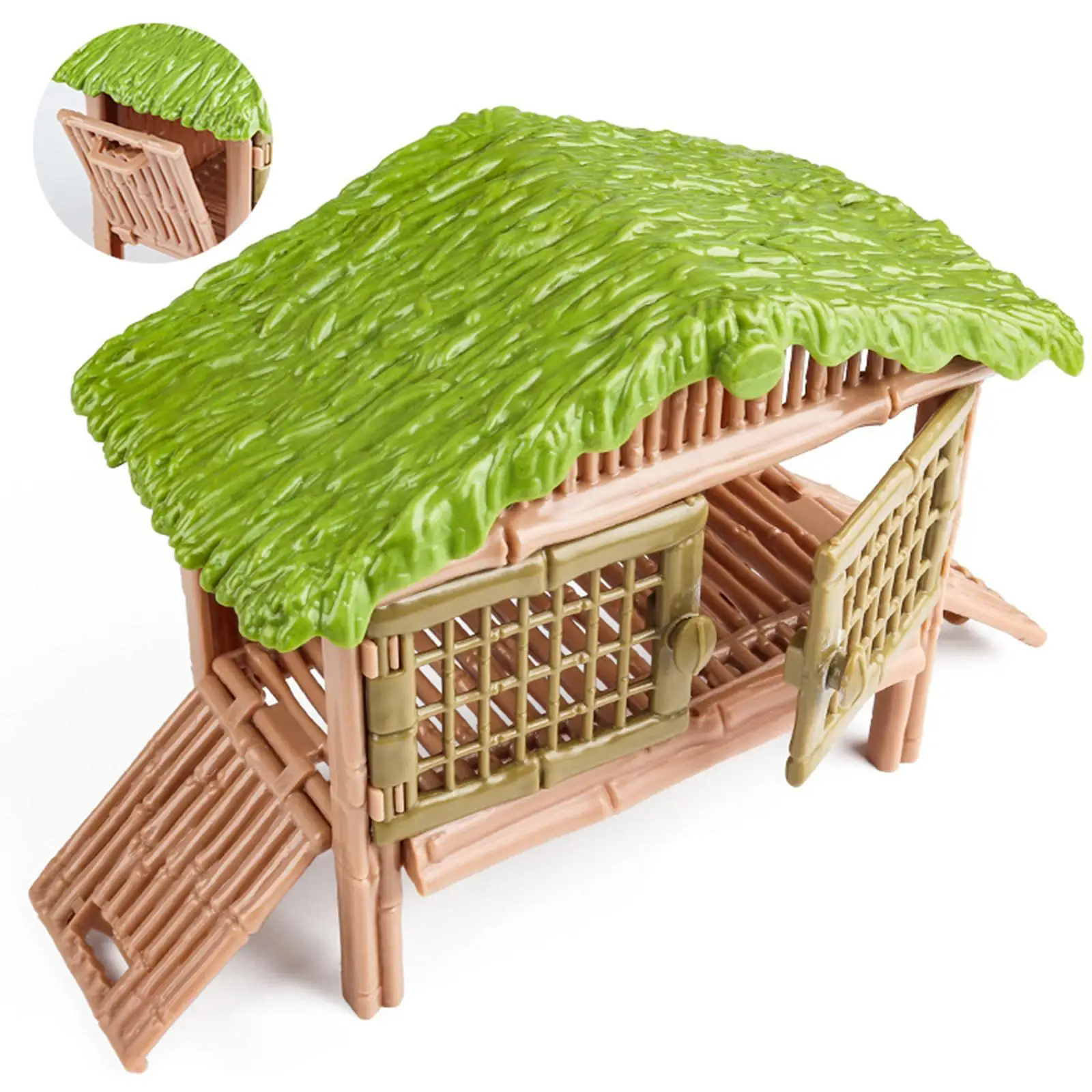 Chicken Cage Toy,Farm Landscape Model Ornaments,Micro Landscape Farmhouse Toy,Miniatures Chicken House for Kids Chicken Cage Toy,Farm Landscape Model Ornaments,Micro Landscape Farmhouse Toy,Miniatures Chicken House for Kids