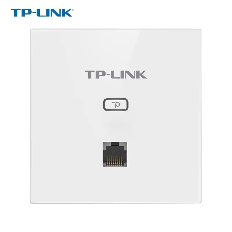 TP-LINK 1200Mbps Dual-Band Gigabit Wireless Panel AP Thin Deep Space Silver (Square) TL-AP1202GI-POE Panel POE WiFi AP