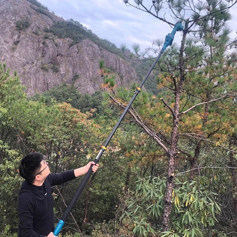 

Electric High Branch Saw Multi Functional Extension Pole Electric Pruning Shears Saw Rechargeable Tree Sawing Trimming Machine
