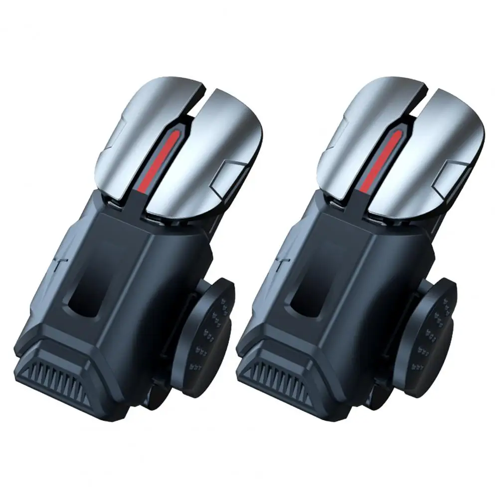 Déclencheurs de jeu mobiles pratiques, liaison à Six doigts, Joysticks de jeu antidérapants, conception à Clip, déclencheurs de contrôleur de jeu Mobile