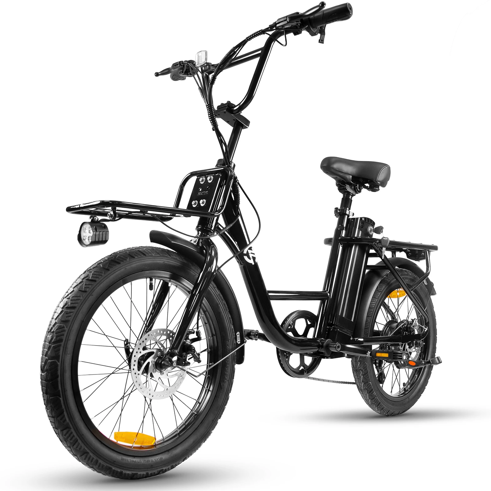 Adult electric bicycle 750W motor 7-speed adjustable, 26MPH 22mph range, front and rear disc brakes, multi terrain riding electr