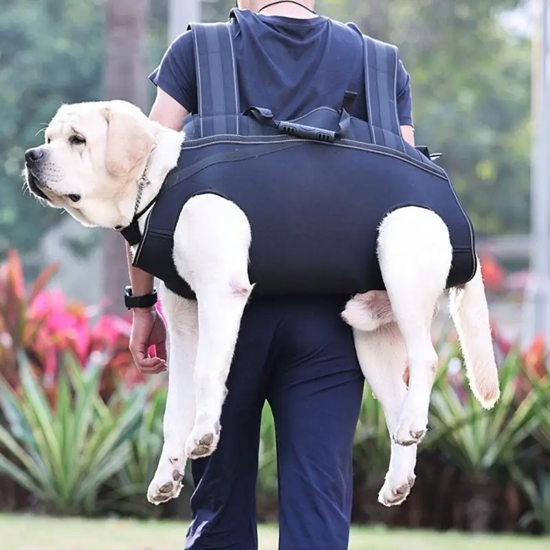 Senior Dog Carry Slings for Leg Support Adjusting Dog Lift Harness for Long Trip 