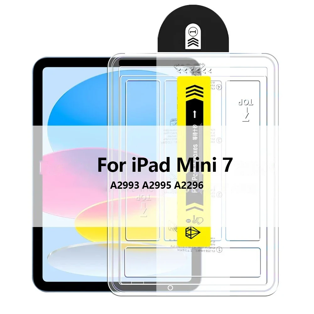 Gehärtetes Glas für iPad Air 13 11 5 4 3 M3 M2 Pro13 M4 A16 11. 2025 12.9 Displayschutzfolie 10 9 10. 9th Mini 7 6 Instant Film