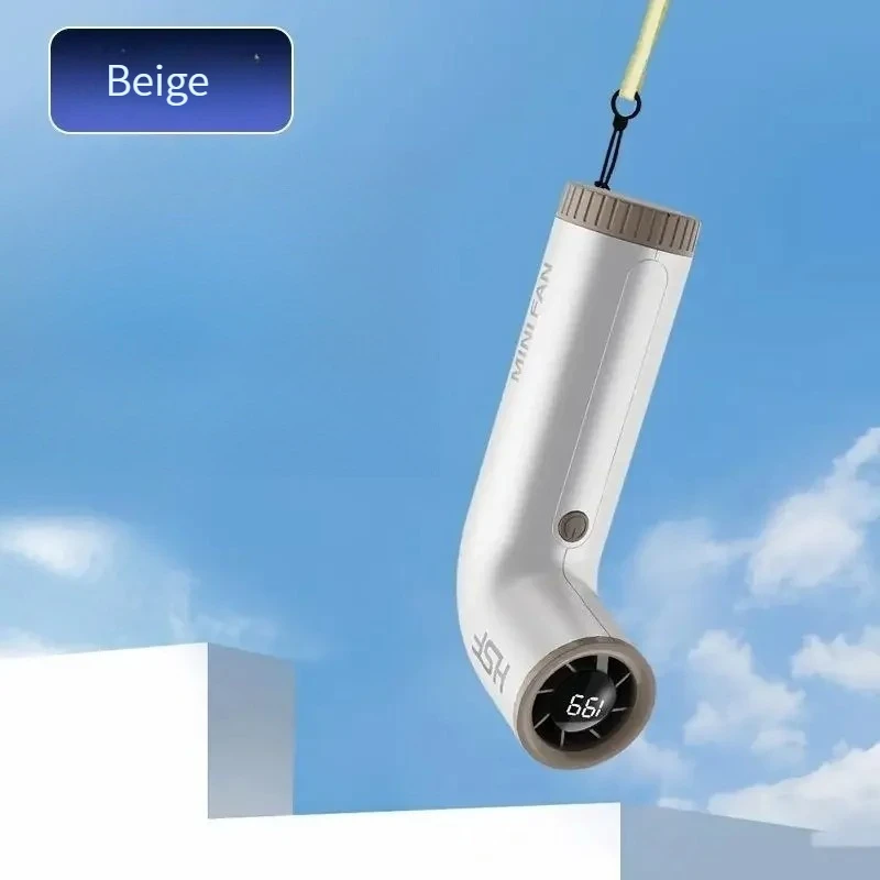 2025 مروحة منحنية محمولة باليد مروحة صغيرة 3000mah 199 سرعة تروس جيب الرياح قابلة للشحن هدايا سفر صغيرة شخصية للنساء