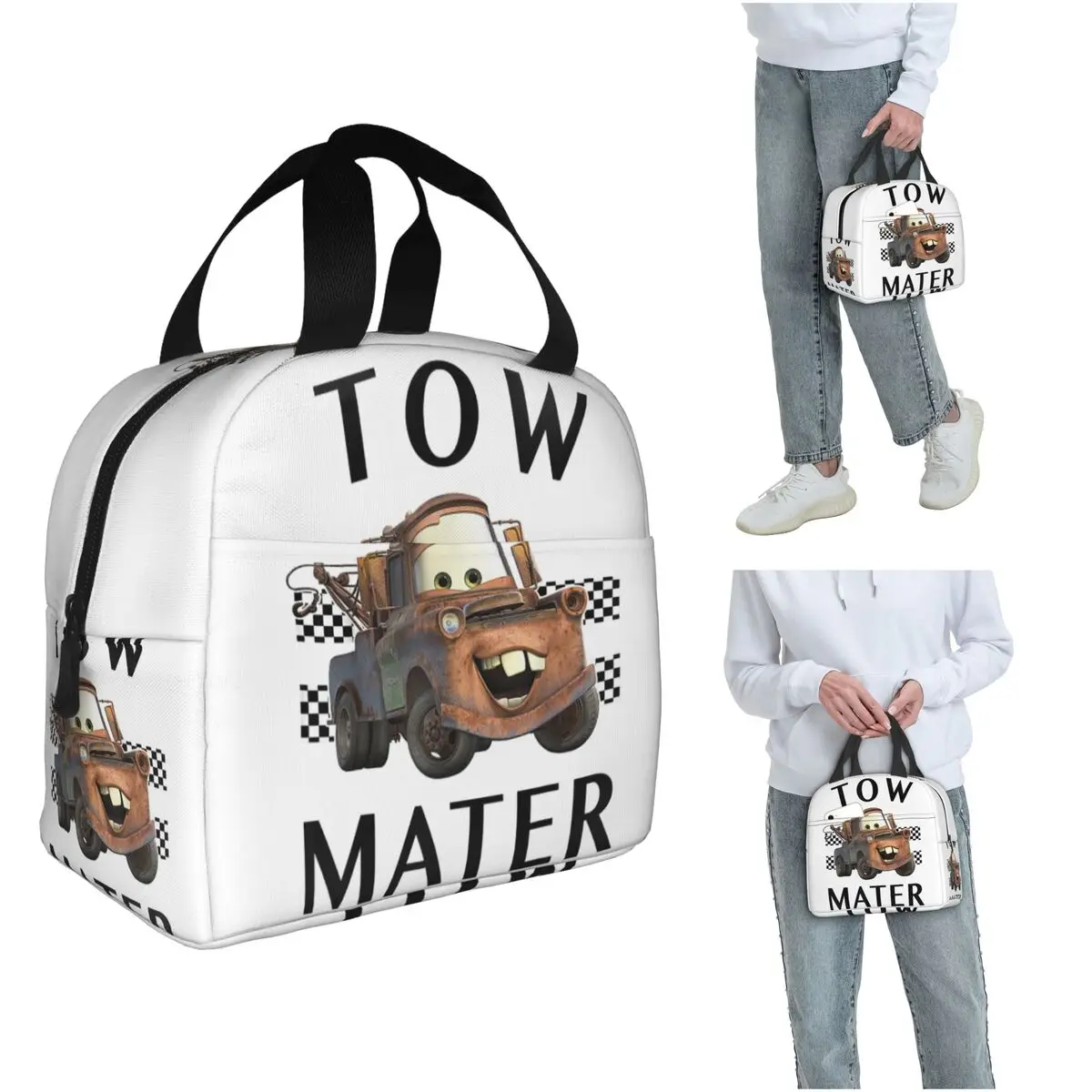 

Термосумка для обедов Tow Mater для женщин и детей, герметичная, для еды, термосумка-тоут