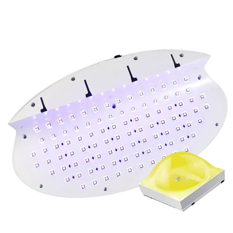 256W Big UV Lamp Nail Dryer Lamp 96 UV LEDs Professional Manicure Tool 5 Timer Settings Fast Curing Gels