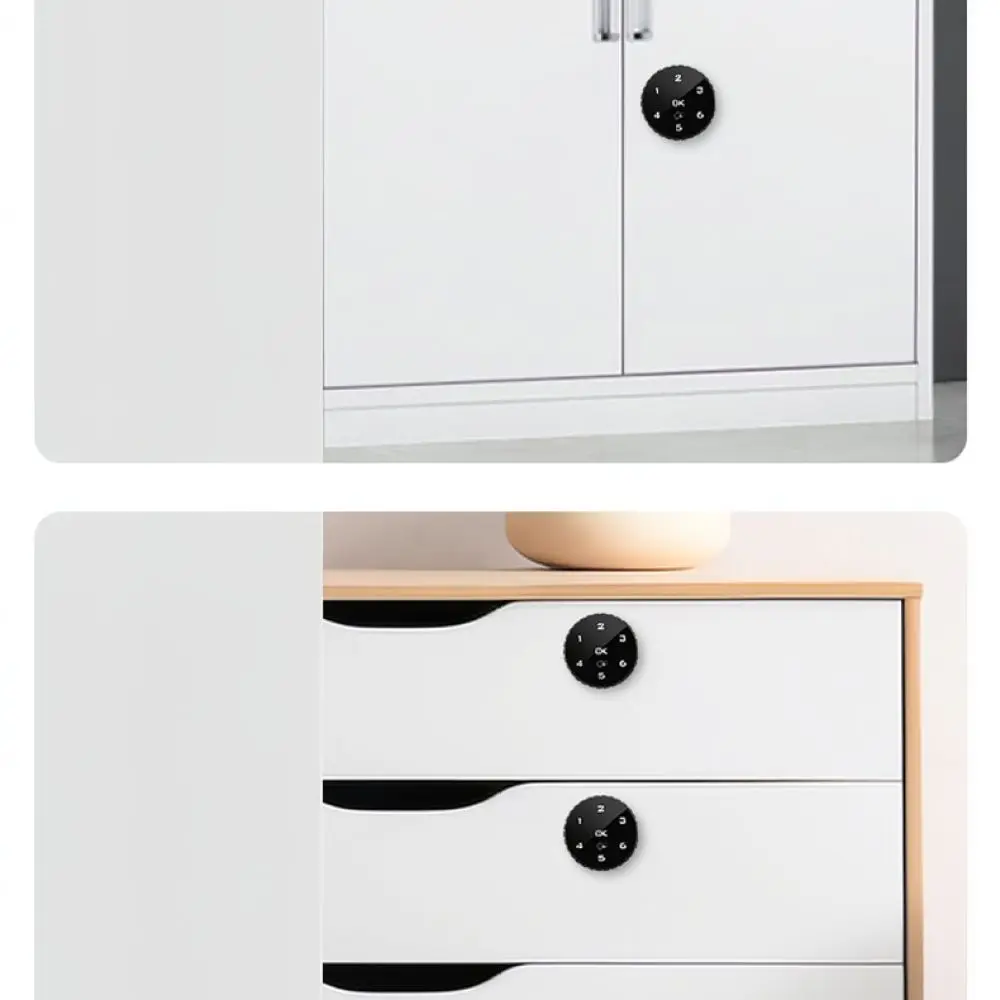 Electronic Induction Drawer Lock Smart Ic Card Cabinet Latch Invisible For Office Filing Storage Desk Furniture