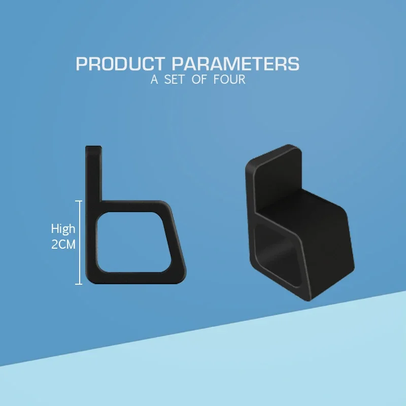 DATA FROG 4Pcs Horizontal Heightening Bracket Cooling Texture Stand For Xbox One X Xbox One S Game Controller Gaming Accessories