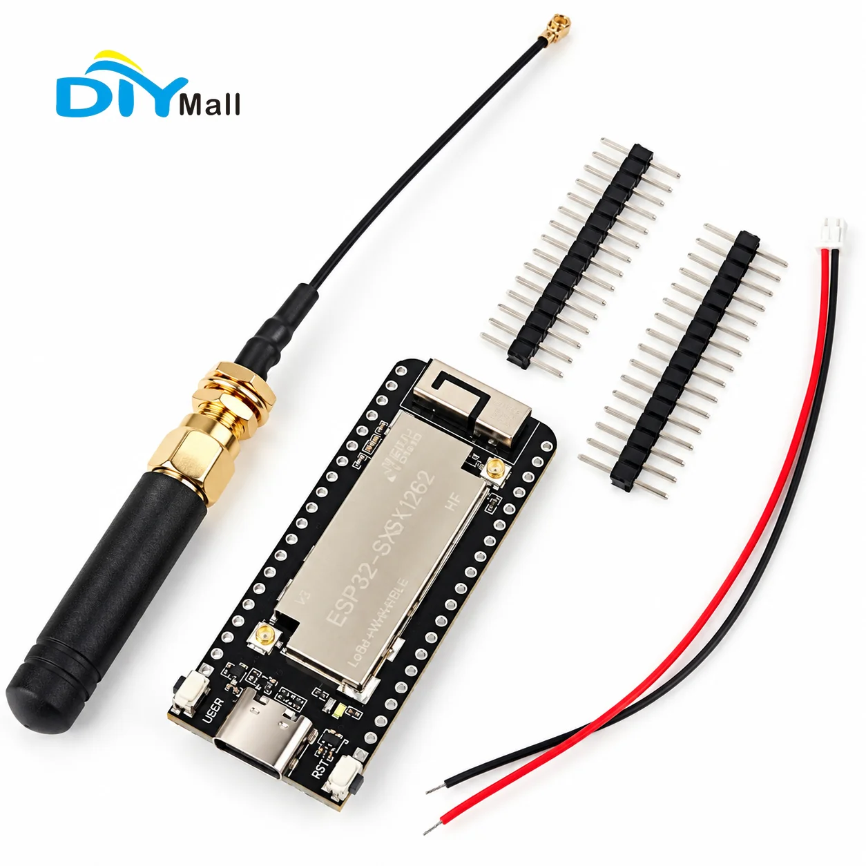 HELTEC Wireless Stick Lite Development Board 868-915MHz SX1262 LoRa Module with Spring Antenna V3 for Arduino and ESP32-S3
