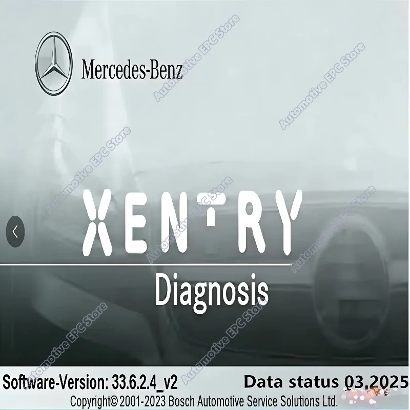 2026 hot selling newest  Xentry 2025.03 Full Software For openport J2534 For be/nz program diagnostic Software