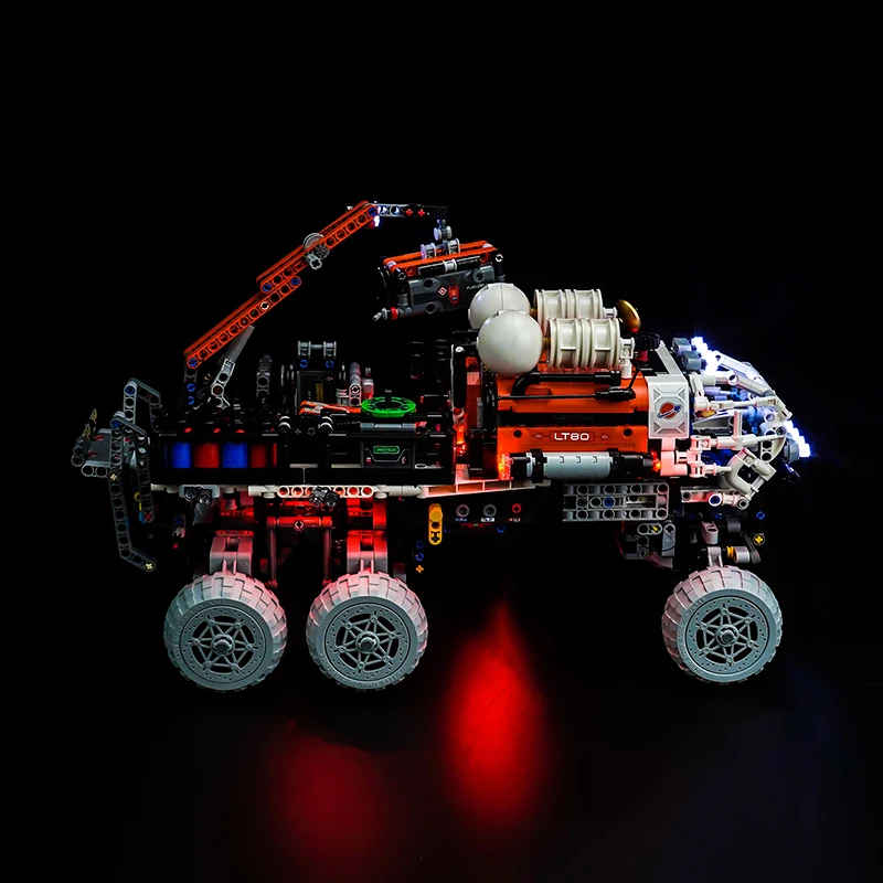 Lazishi LED-Licht Set geeignet für Mars Crew Exploration Rover Block Geschenk (nur Beleuchtungs zubehör)