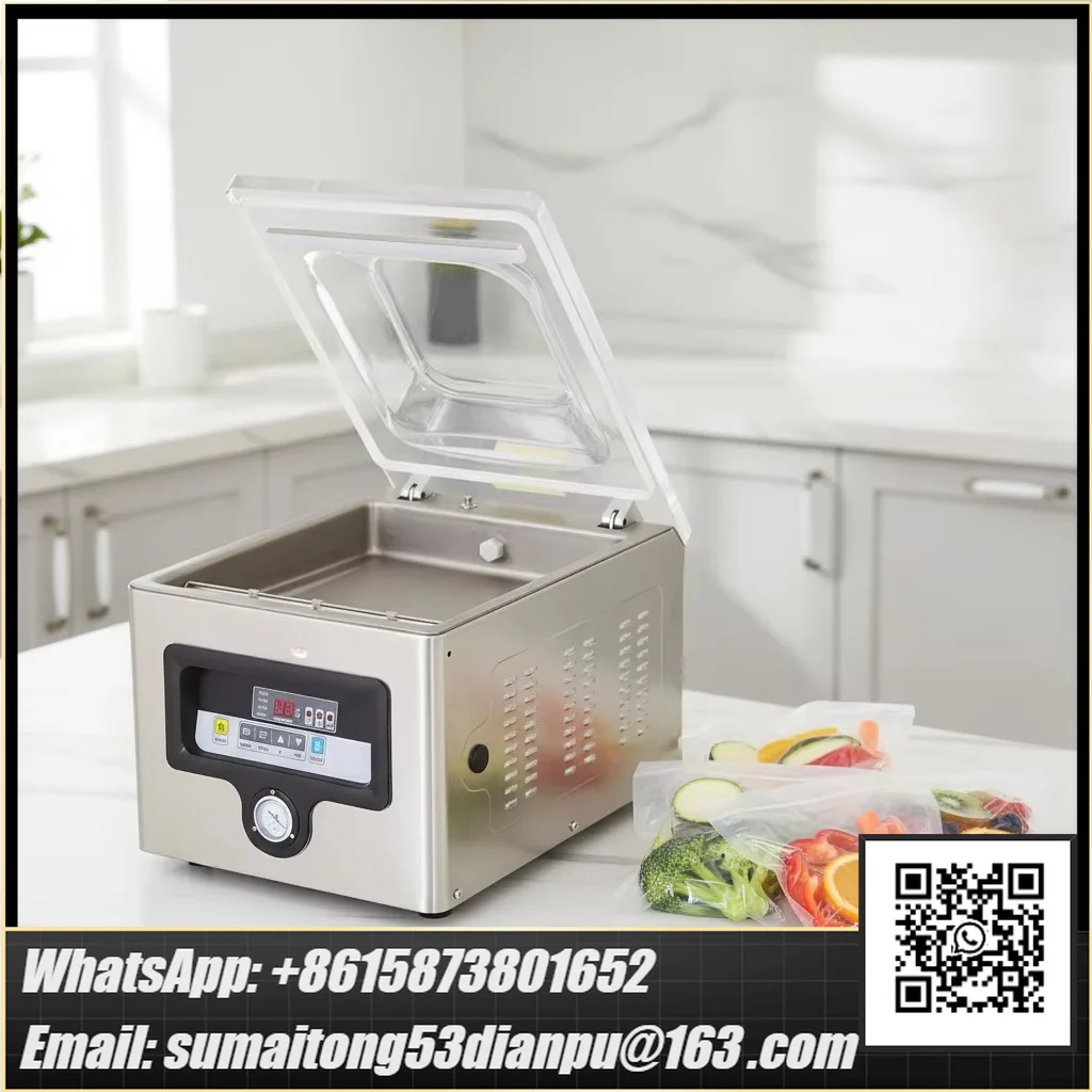 DZ-260/PD Semi-Automatic Table Type Food Vacuum Pouch Sealer Machine for Steak Meat Fish